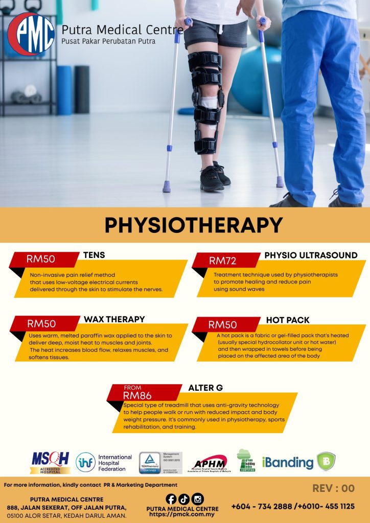 Physiotherapy package poster